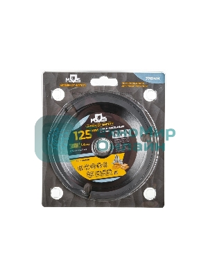 Диск пильный по дереву Fit, посадочный диаметр 22.2 мм, 3 зуба с карбидными вставками, мелкий зуб, 125 мм