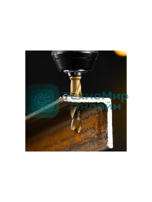 Набор сверл-метчиков Denzel М4-М12, Р6М5