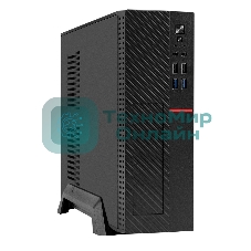 Компьютерный корпус Desktop ExeGate MI-307U2-M350 (mini-ITX/mATX, БП M350 с вент. 8см, 2*USB+2*USB 3.0, HD аудио, черный)
