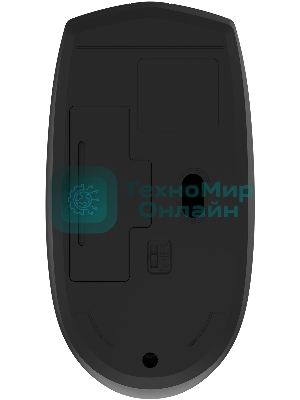 Мышь беспроводная Oklick 201MW черный, 1600 dpi, радиоканал, USB, кнопки - 4