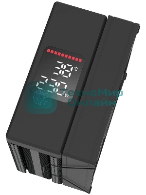 Кулер для процессора ZALMAN CNPS9X ECO DS, 120мм FAN, 4 HEAT PIPES, 4-PIN PWM, 600-2100 RPM, 31.4 DBA MAX, HYDRO BEARING, ARGb TOP COVER, LIVE CPU TEMPERATURE DISPLAY, FULL SOCKET SUPPORT