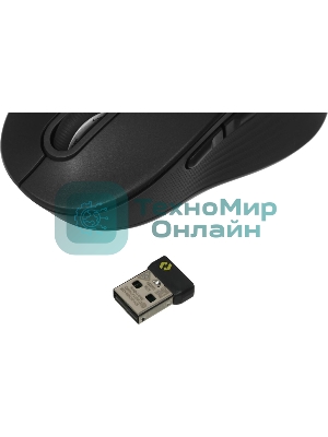Комплект клавиатура+мышь Logitech Signature MK650 беспроводной, USB + Bluetooth, 4000 DPI, серый/чёрный