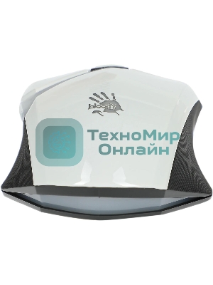 Мышь проводная A4Tech Bloody W60 Max белый, 10000 dpi, USB, кнопки - 10