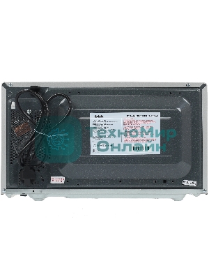 Микроволновая печь BBK 20MWS-772M/S-M серебристый, 20 л, 700 Вт, переключатели - поворотный механизм