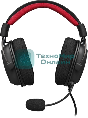 Гарнитура Redragon Zeus X чёрный, проводная, USB, подсветка