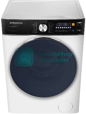Стирально-сушильная машина Maunfeld MFWD14106WH03 белый, фронтальная загрузка 10, 1400 об/мин, класс В