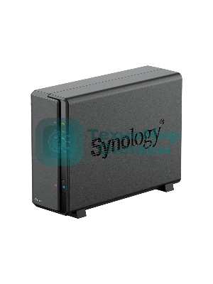 СХД SYNOLOGY настольное исполнение 1BAY NO HDD DS124