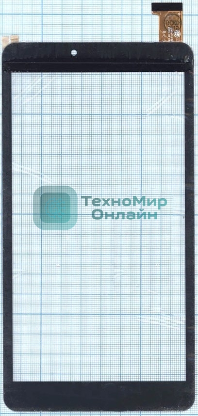Сенсорное стекло (тачскрин) ZHG-0115B, черное