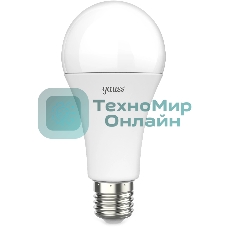 Лампа светодиодная Gauss A70 22Вт цок.: E27 груша 220B св. свеч. бел. теп. (упак.: 10 шт)