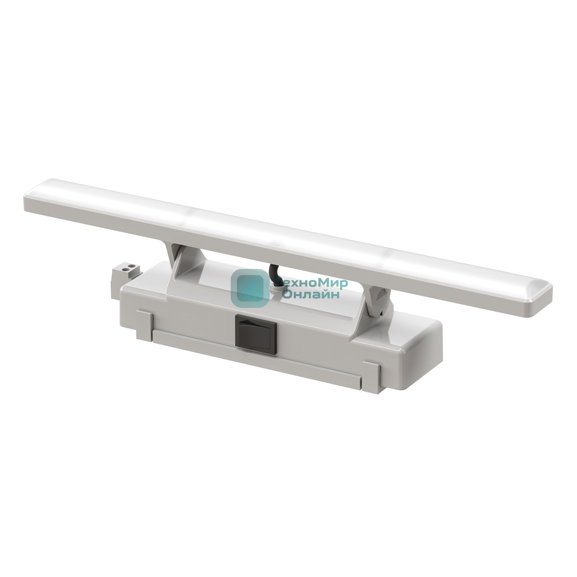 Светильник светодиодный DKC R5LKL13 6Вт 220В с выключателем поворотный серый