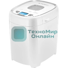 Хлебопечка Maunfeld MBM-900PW белый, 550 Вт, 13 программ