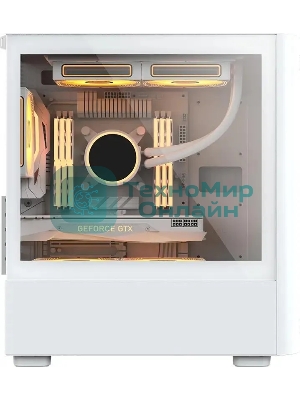 Компьютерный корпус Aerocool/Formula Air Mesh G3 белый без БП mATX 4x120мм 2x140мм 2xUSB 3.0 audio bott PSU