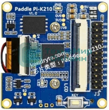 Плата разработки Canaan D1401000006 ЦПУ K210, камерой 2МП, и WiFi-антенной и модулем дисплея 2.8 дюймов, разъемом USB-Type C. Питание — 5В