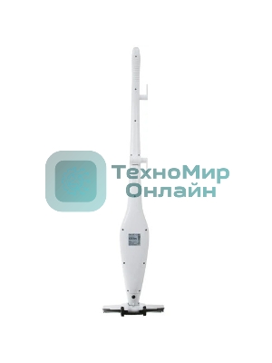 Пылесос вертикальный Galaxy GL 6225 белый, питание от сети, 150 Вт, уборка сухая, пылесборник 0.8 л