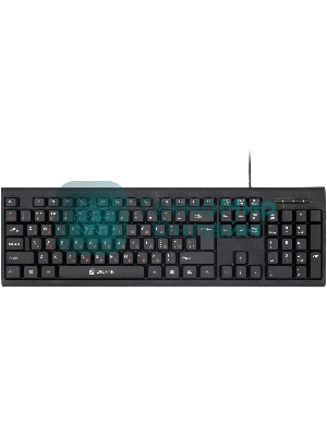 Комплект клавиатура+мышь Oklick 630M проводной, USB, 1600 DPI, чёрный