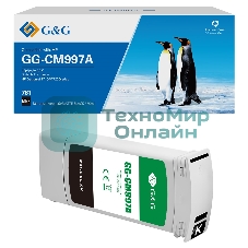 Картридж струйный G&G GG-CM997A 761 матовый черный (775 мл) для HP Designjet T7100/T7200