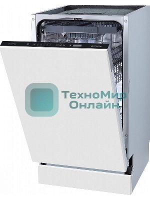 Встраиваемая посудомоечная машина Gorenje GV563E11 белый, 44.8 см, 10 компл., 47 дБ, класс A++