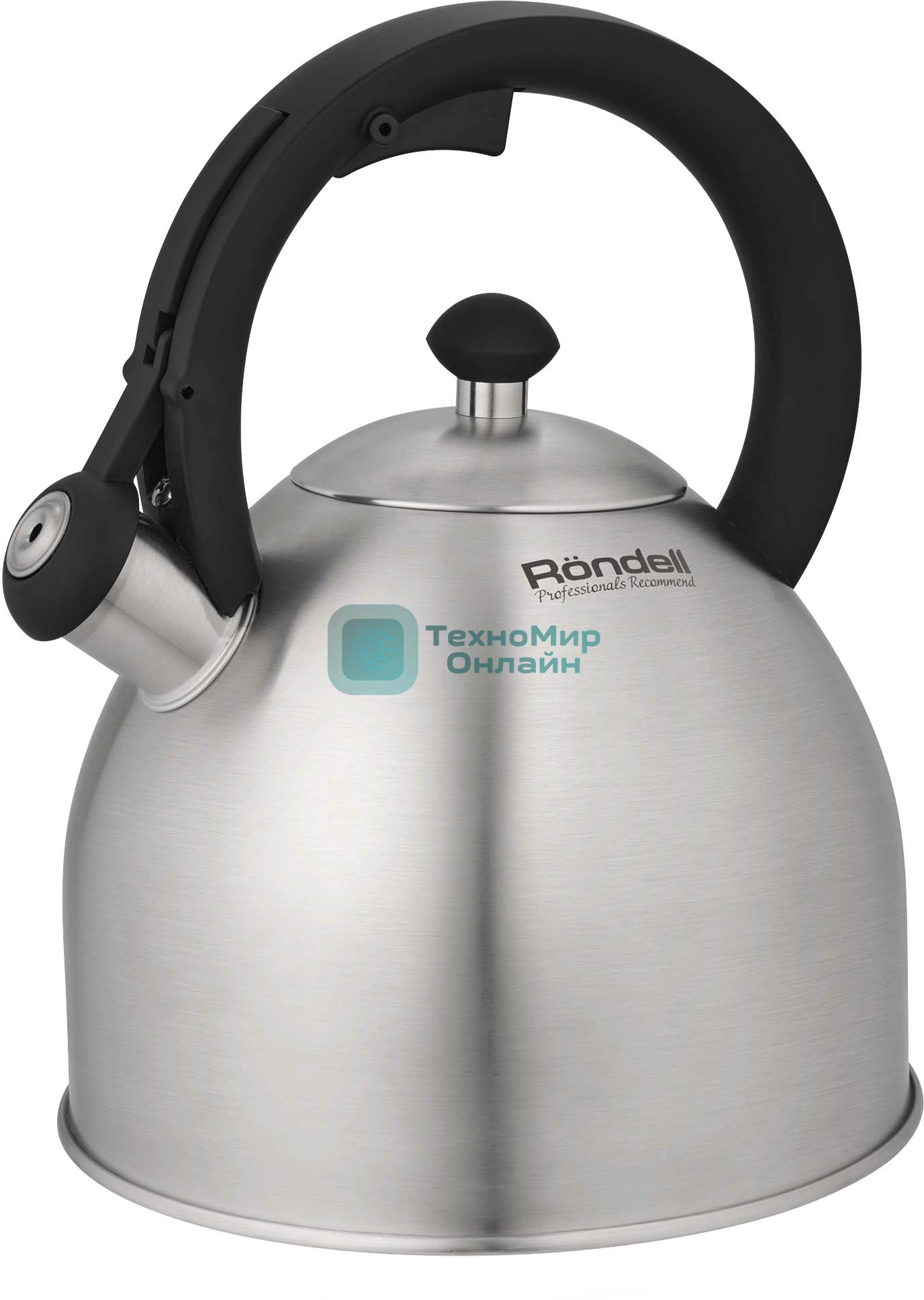 Чайник для плиты металлический Rondell Cassia RDS-1886 3.0 л. стальной