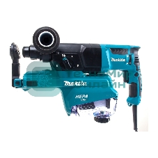 Перфоратор Makita HR2652 SDS+,800Вт,3реж,2.9Дж,0-4600у\м,3.0кг,чем,комплект д\сбора пыли с фильтро