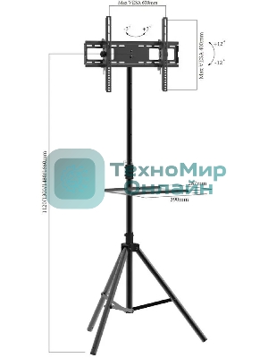 Подставка для телевизора Arm Media TR-STAND-2 черный, 32