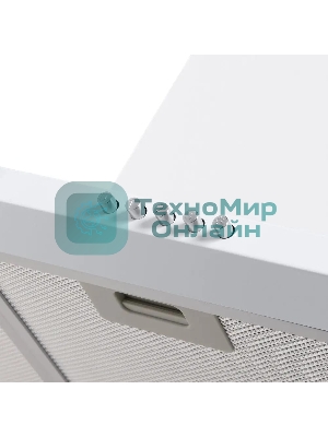 Вытяжка купольная Maunfeld Cork 60, белый, 60 см, 620 куб. м/ч, 47 дБ