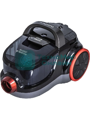 Пылесос SUPRA VCS-2024 серый, 230/2000 Вт, уборка сухая, пылесборник контейнер 2 л