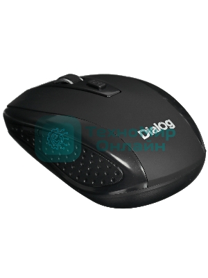 Комплект клавиатура+мышь Dialog Pointer KMROP-4020U беспроводной, USB, 1600 DPI, чёрный