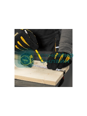 Рулетка Denzel 3м х 16мм, двухкомп. корпус, магнитный обрезиненный зацеп