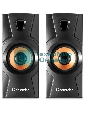 Акустическая система 2.0 Defender Aurora S8 черный, 8 Вт, питание от USB
