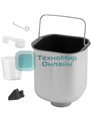 Хлебопечка Maunfeld MBM-900PW белый, 550 Вт, 13 программ