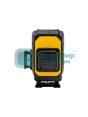Лазерный уровень мультипризменный Denzel DLV-360-3C, 30 м, зеленый луч, Li-Ion 2,4 Aч, кейс