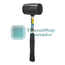 Резиновый молоток со стальной ручкой Deli DL5616 длина 305 мм