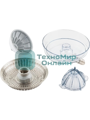 Соковыжималка Haier HJ-700 белый, цитрусовая, 100 Вт, 700 мл, механическое