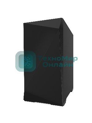 Компьютерный корпус ZALMAN Z1 ICEBERG, MicroATX, черный, WINDOW, 2xCOMBO (3.5