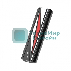 Внешний SSD Netac ZX20L, 512 Gb, USB 3.2 Gen 2x2 Type-C, R/W 2000/1800, черный
