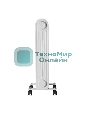 Обогреватель масляный Ресанта ОМПТ-7Н (7 секций) белый, 1500 Вт, 15 м2, термостат 67/3/3