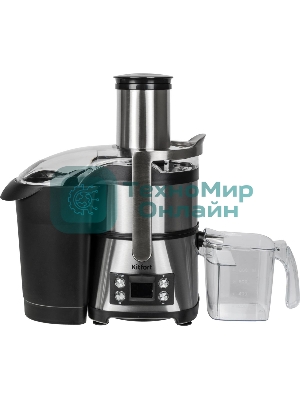 Кухонный комбайн Kitfort KT-1395 800Вт серебристый/черный