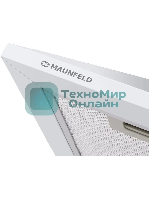 Вытяжка купольная Maunfeld Cork 60, белый, 60 см, 620 куб. м/ч, 47 дБ