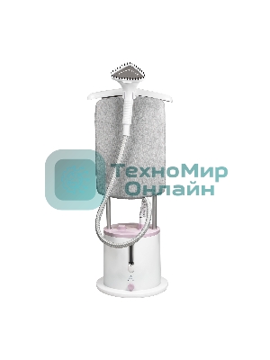 Отпариватель Galaxy Line GL 6216 белый/розовый, 2200 Вт, 46 г/мин, 1700 мл