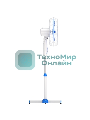 Вентилятор напольный Maxvi FS1645 white-blue