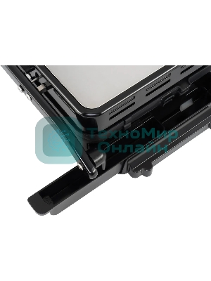 Гриль электрический Hyundai HYG-5020 2000Вт серебристый/черный