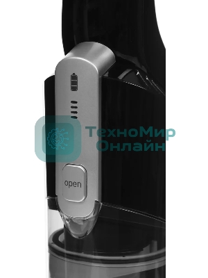 Пылесос вертикальный Tefal TY6545RH черный, питание от аккумулятора, уборка сухая, пылесборник 0.65 л