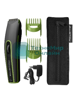 Машинка для стрижки Rowenta TN1409F0 черный/зеленый