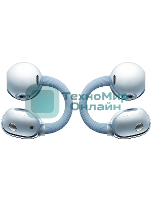 Наушники TWS Huawei FreeClip 2 синий, открытые (клипсы), Bluetooth, быстрая зарядка, до 8 ч
