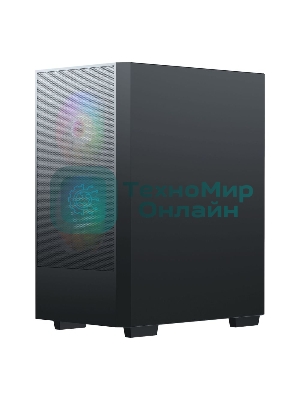 Компьютерный корпус ACD Citadel 106 ATX, черный, USB 3.0x1, USBx2+HD audio,1x12см ARGb rear+2x14см ARGb front,TG