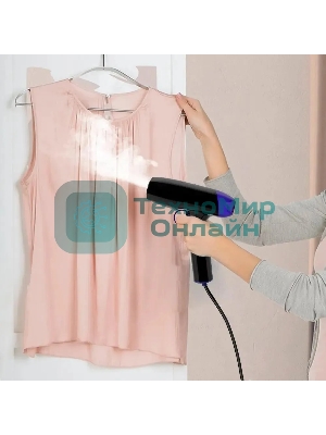 Отпариватель Kitfort КТ-9114 черный/фиолетовый, 1500 Вт, 20 г/мин, 110 мл