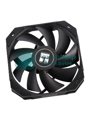 Вентилятор для корпуса Thermalright TL-D12B черный, 120 мм, 1500 об/мин, 25.2 дБ, 4 pin