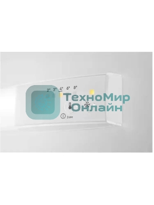 Встраиваемый холодильник Electrolux ENT6NE18S белый, 2-хкамерн., 195/62 л., морозилка снизу, No Frost