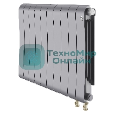 Радиатор Royal Thermo Infinity 500 Silver Satin VR80 - 10 секц.