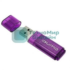 Флешка USB 2.0 QUMO 8Gb, Optiva 01 фиолетовый QM8GUD-OP1-violet
